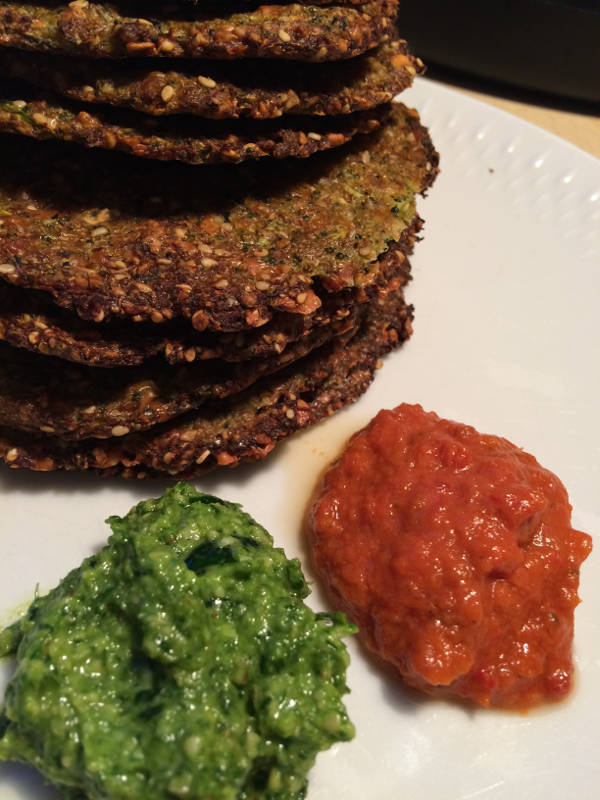 Glutenfri broccoli fladbrød