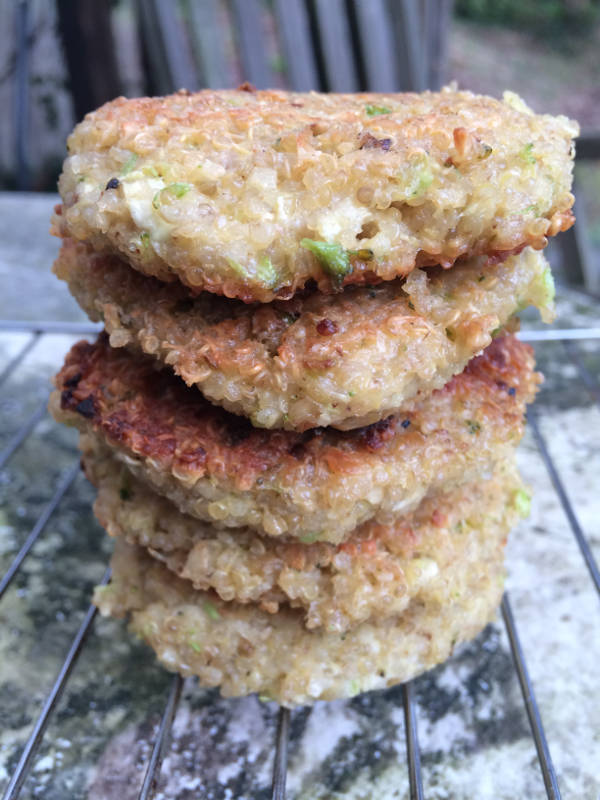 Quinoa bøffer med feta