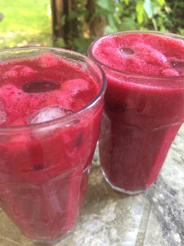 Smoothie med rødbede