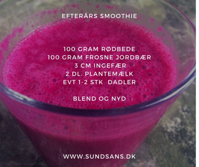 Rødbedesmoothie